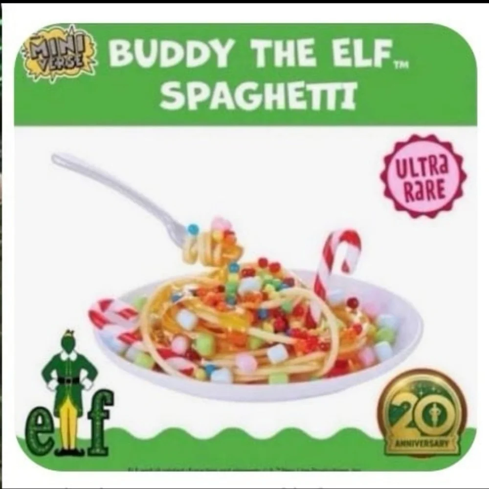 Miniverse Make It Mini Food Buddy the Elf Spaghetti
